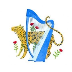 Illustration La harpe et le léopard