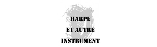 Harpe et autre instrument